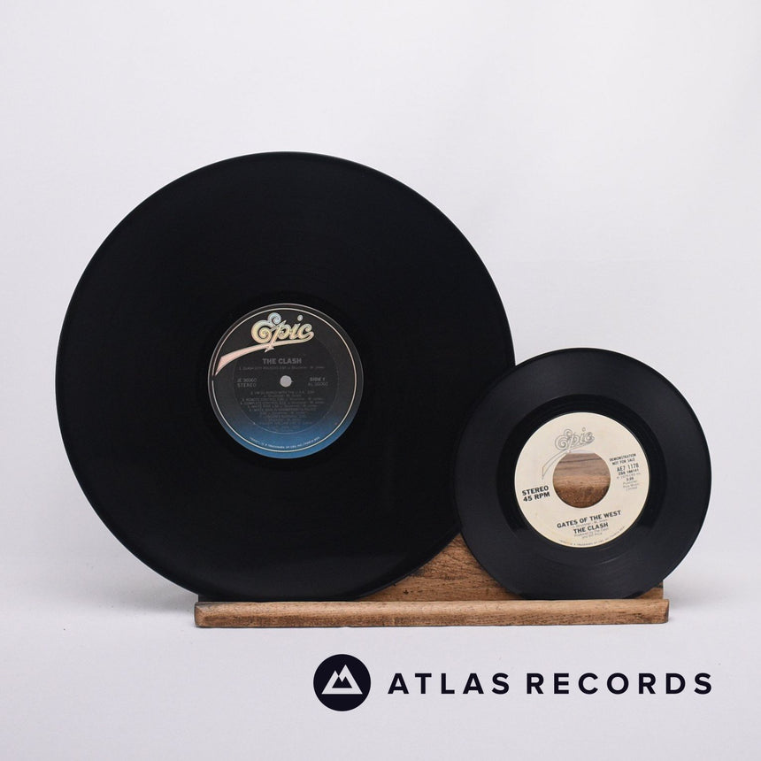 The Clash - The Clash - Bonus 7' -1B 2A LP + 7" Vinyl Record - EX/VG+