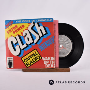 The Clash The Cost Of Living E.P. 7" Vinyl Record - Front Cover & Record