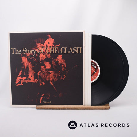 The Clash The Story Of The Clash Volume 1 2 x LP Vinyl Record - Front Cover & Record