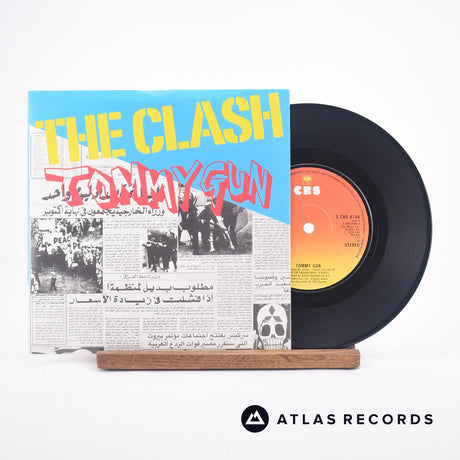 The Clash Tommy Gun 7" Vinyl Record - Front Cover & Record