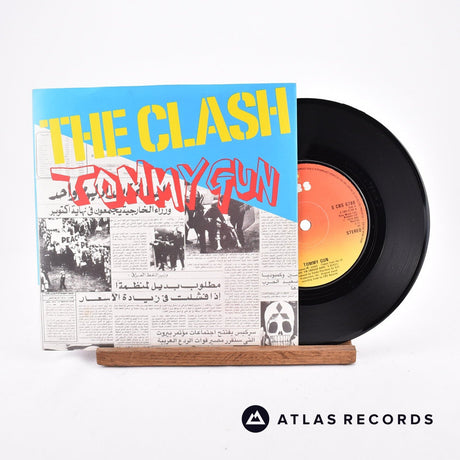 The Clash Tommy Gun 7" Vinyl Record - Front Cover & Record
