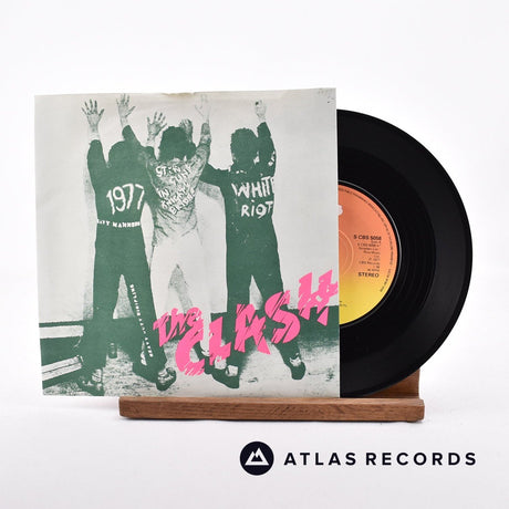 The Clash White Riot 7" Vinyl Record - Front Cover & Record