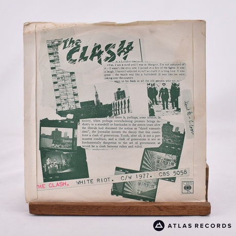 The Clash - White Riot - 7" Vinyl Record - VG+/EX