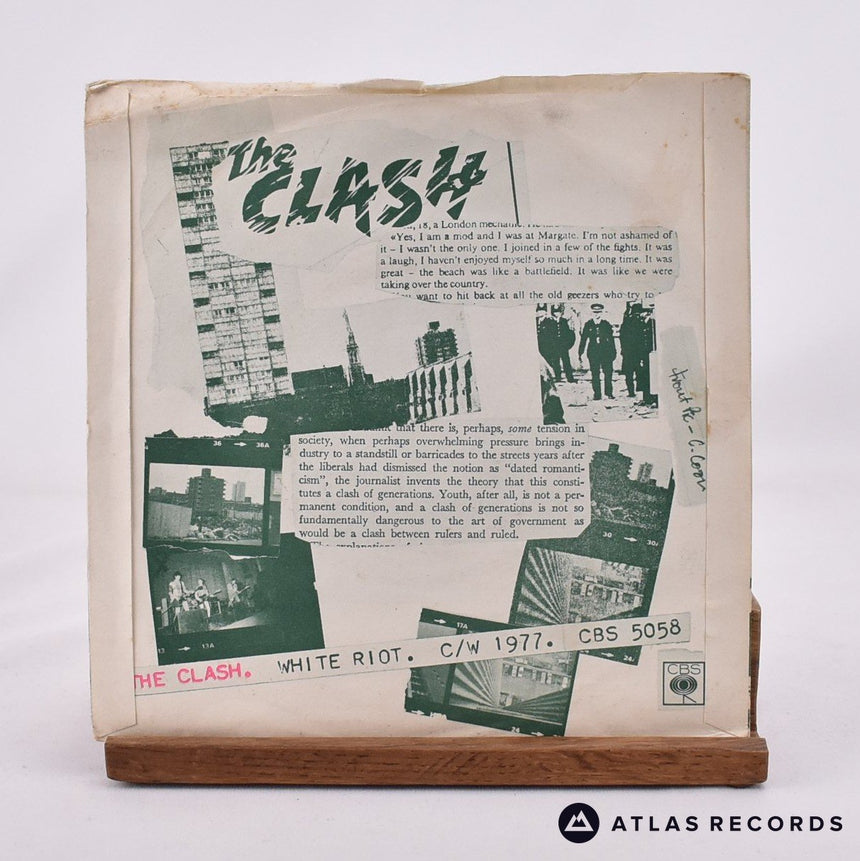 The Clash - White Riot - 7" Vinyl Record - VG+/EX