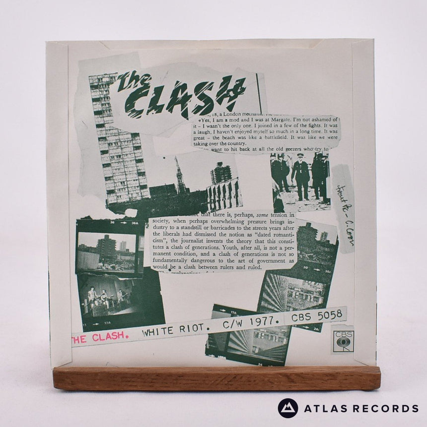 The Clash - White Riot - 7" Vinyl Record - EX/EX