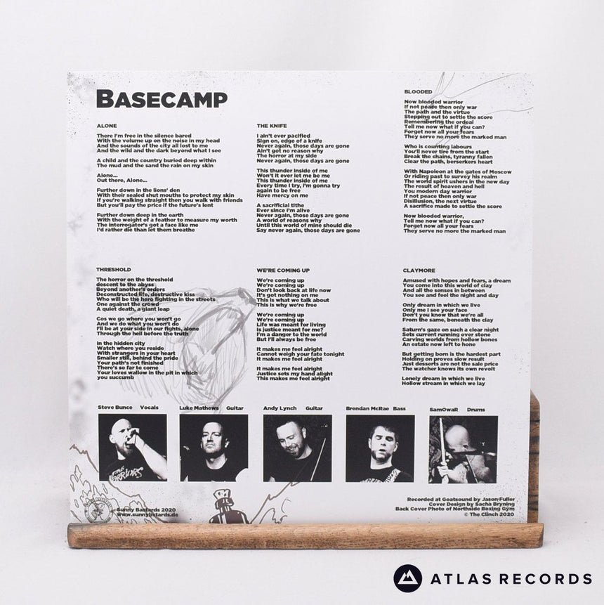 The Clinch - Basecamp - Unique Insert Limited Edition LP Vinyl Record - NM/NM