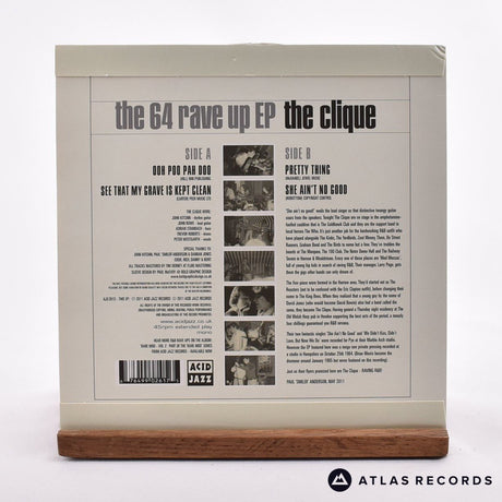 The Clique - The 64 Rave Up EP - Mono 7" EP Vinyl Record - EX/EX