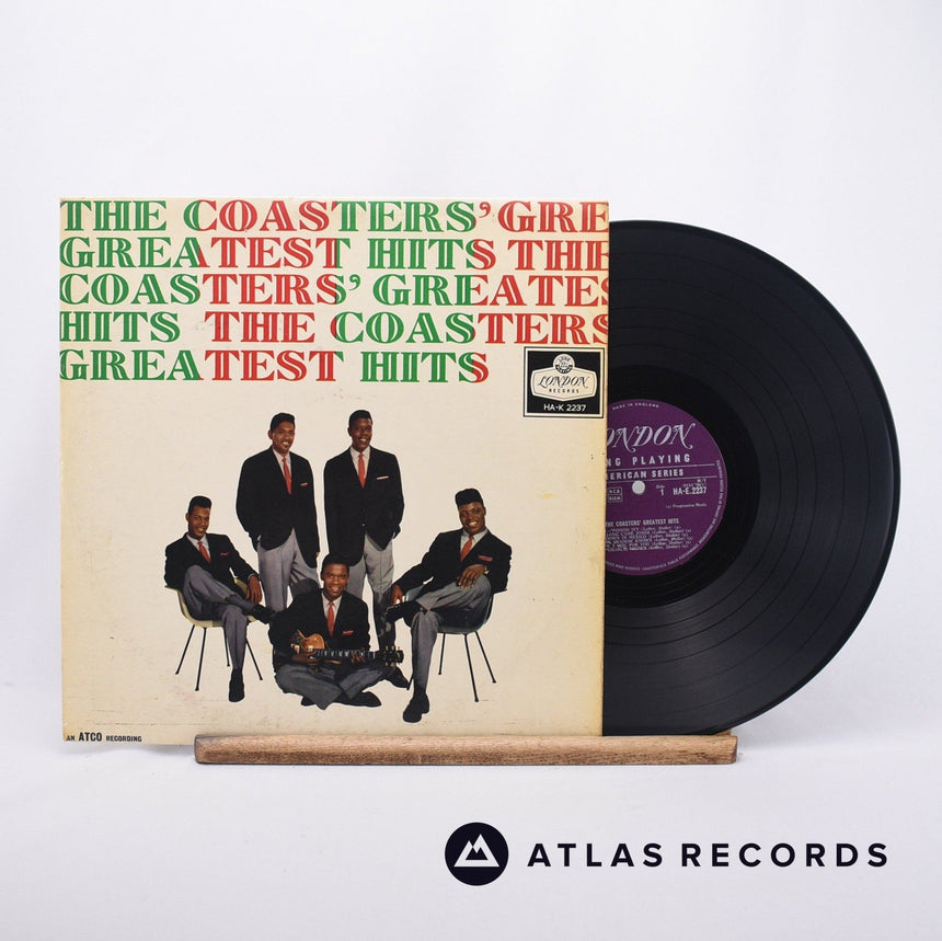 The Coasters The Coasters' Greatest Hits LP Vinyl Record - Front Cover & Record