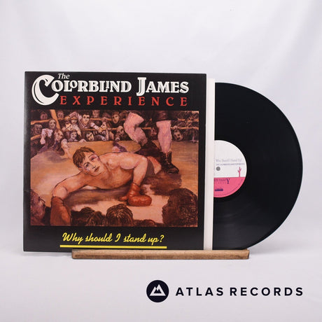 The Colorblind James Experience Why Should I Stand Up? LP Vinyl Record - Front Cover & Record