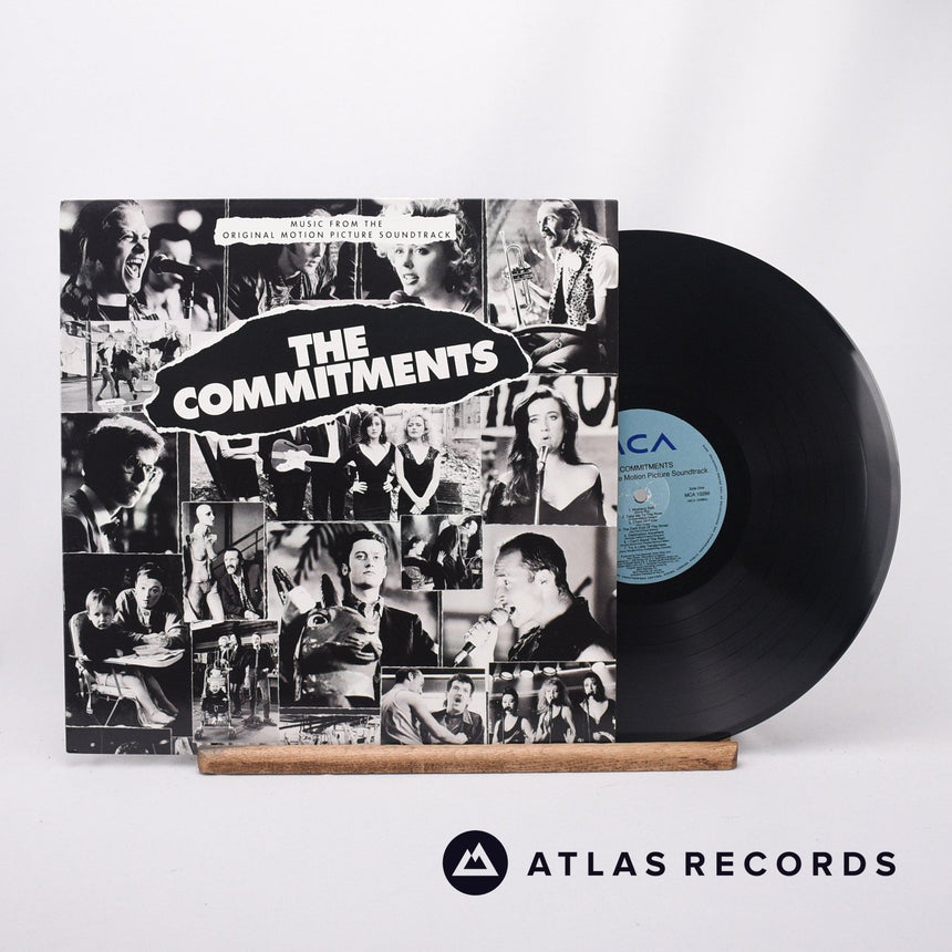 The Commitments The Commitments Music From The Original Motion Picture Soundtrack LP Vinyl Record - Front Cover & Record
