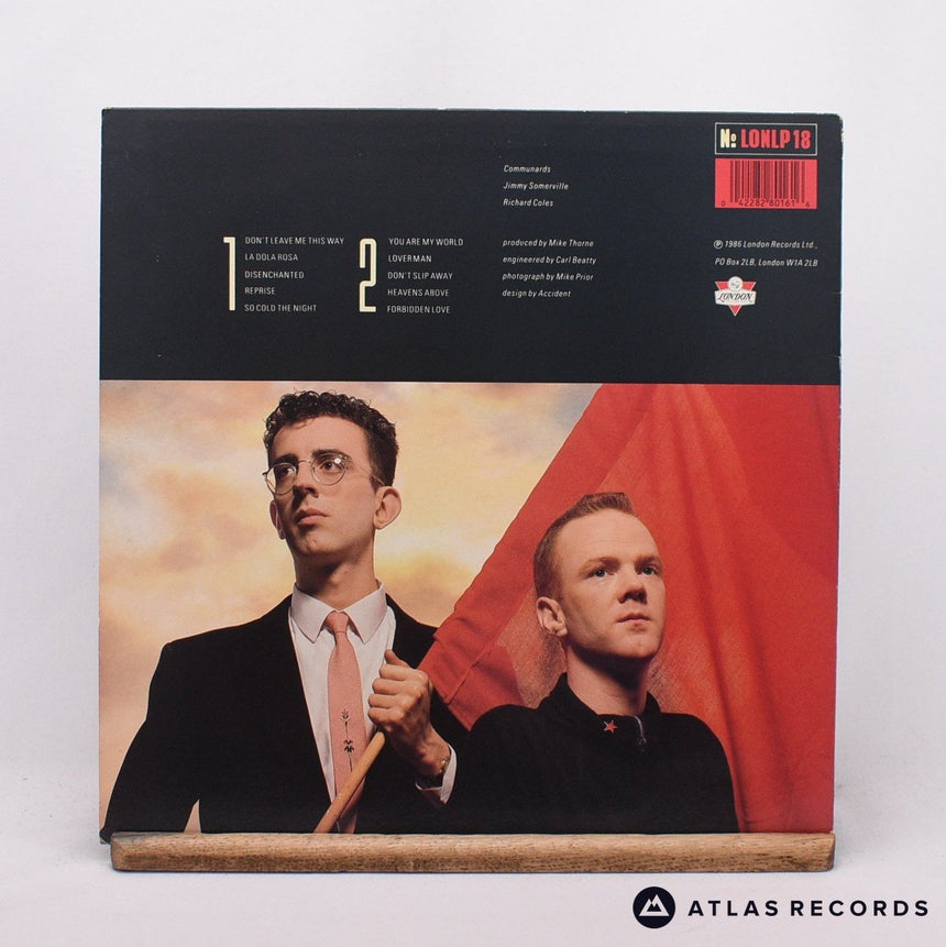 The Communards - Communards - LP Vinyl Record - EX/EX