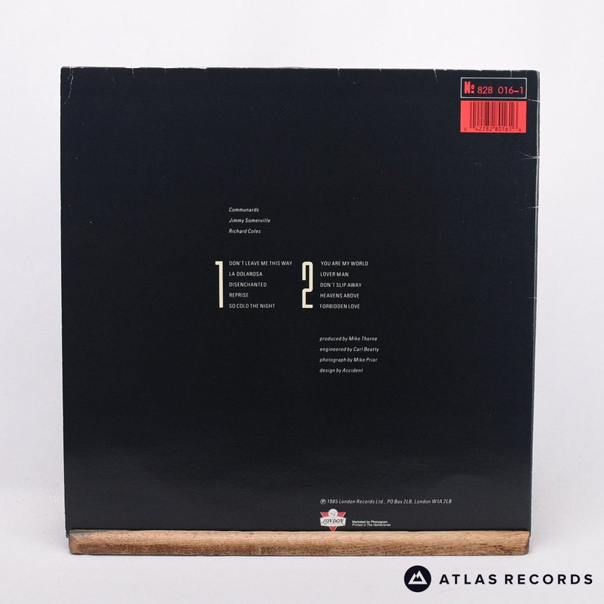 The Communards - Communards - Reissue Gatefold LP Vinyl Record - EX/EX