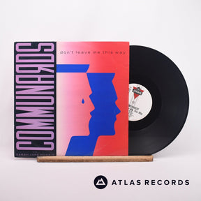 The Communards Don't Leave Me This Way 12" Vinyl Record - Front Cover & Record