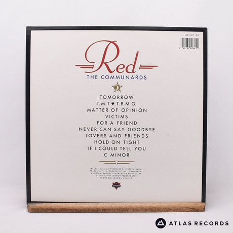 The Communards - Red - Embossed Sleeve LP Vinyl Record - EX/VG+
