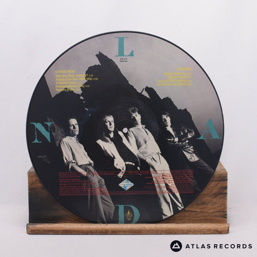 The Comsat Angels - Land - Picture Disc LP Vinyl Record - EX