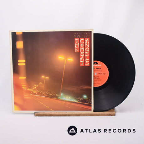 The Comsat Angels Waiting For A Miracle LP Vinyl Record - Front Cover & Record