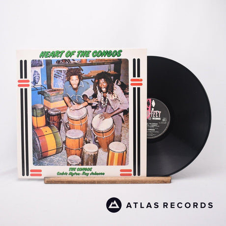 The Congos Heart Of The Congos LP Vinyl Record - Front Cover & Record
