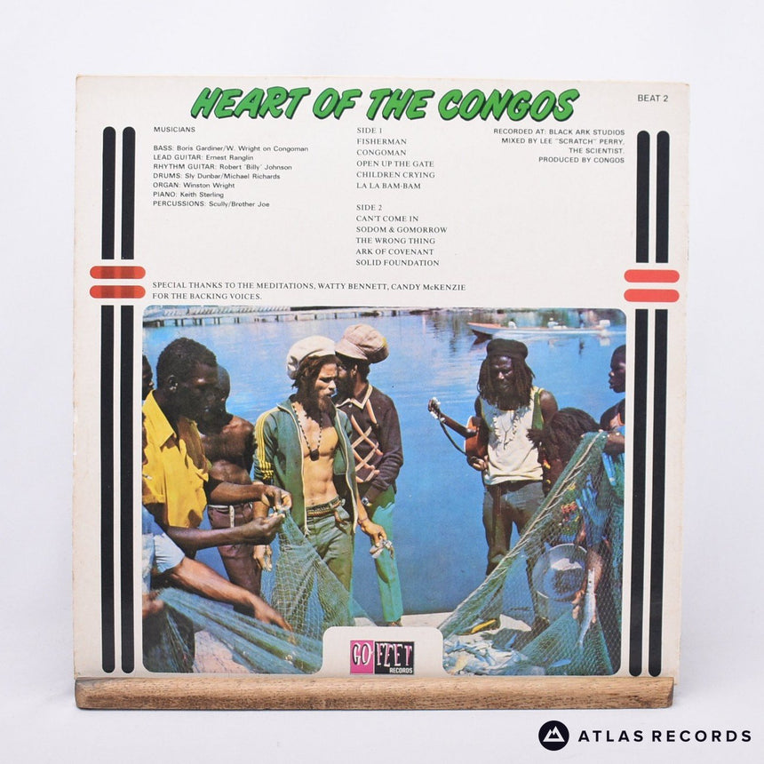 The Congos - Heart Of The Congos - A//1 B//1 LP Vinyl Record - VG/VG+