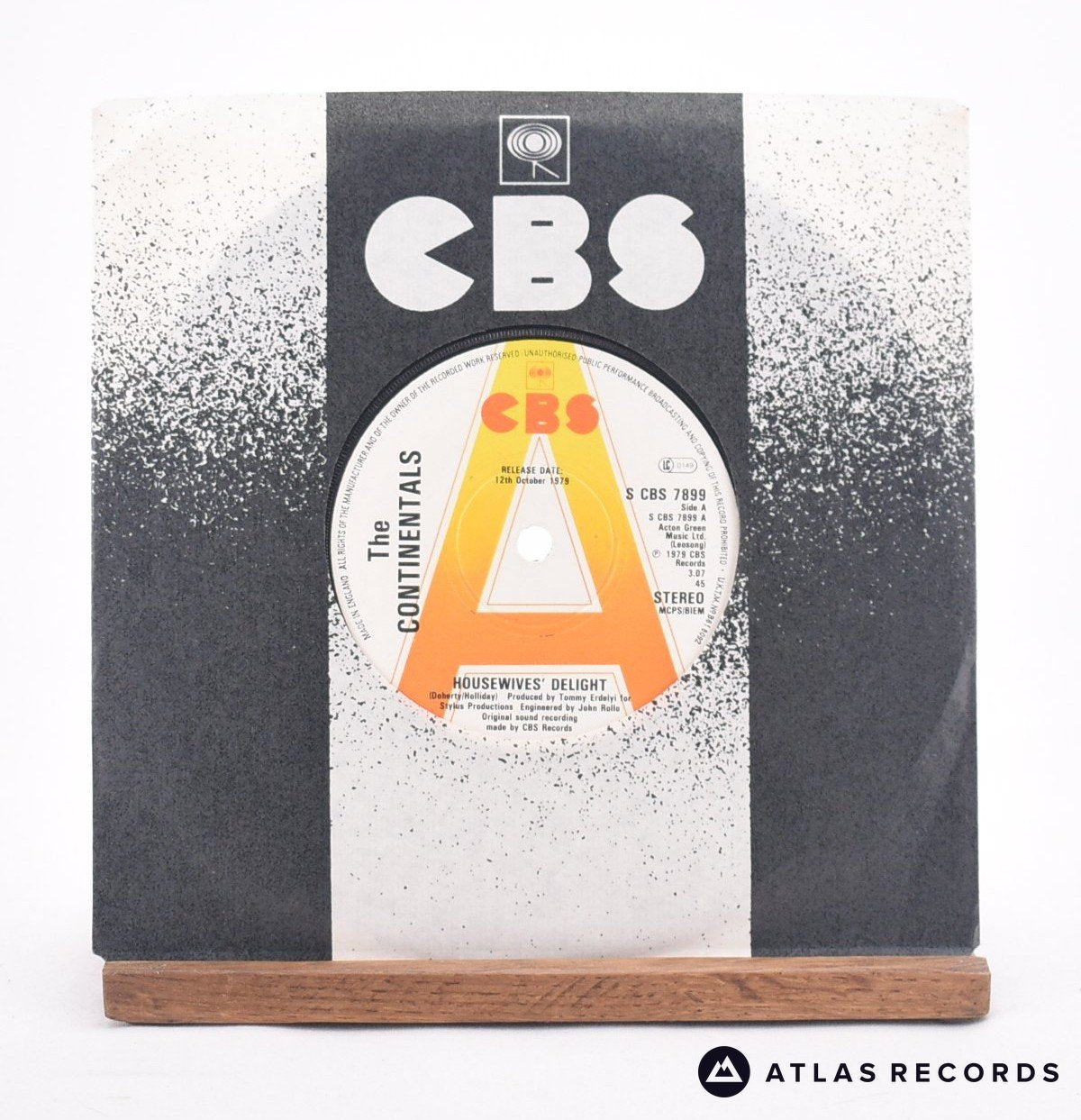 The Continentals Housewives' Delight 7" Vinyl Record - In Sleeve