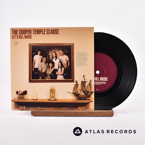 The Cooper Temple Clause Let's Kill Music 7" Vinyl Record - Front Cover & Record