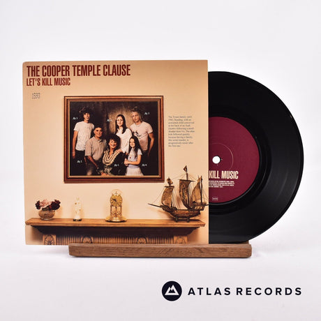 The Cooper Temple Clause Let's Kill Music 7" Vinyl Record - Front Cover & Record