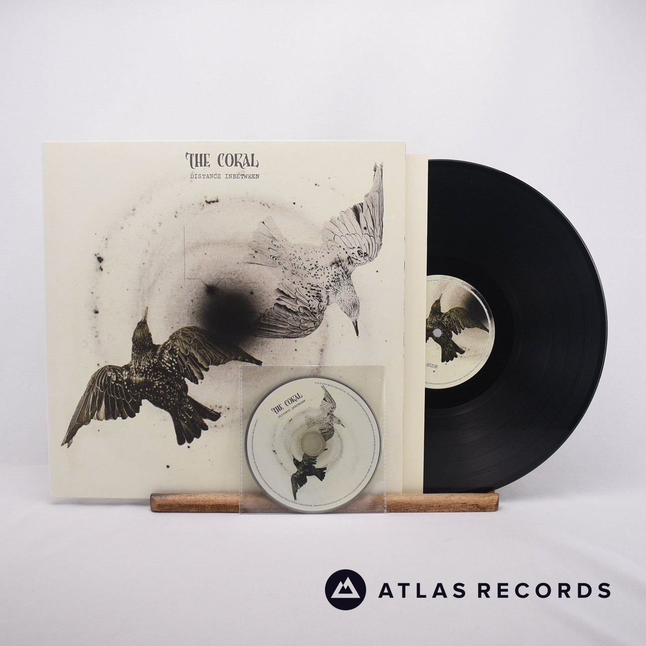 The Coral Distance Inbetween LP + CD Vinyl Record - Front Cover & Record