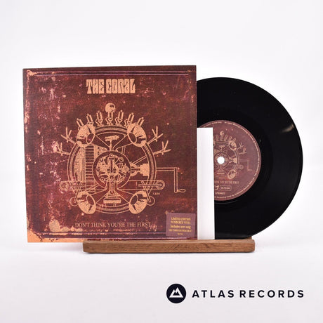 The Coral Don't Think You're The First 7" Vinyl Record - Front Cover & Record