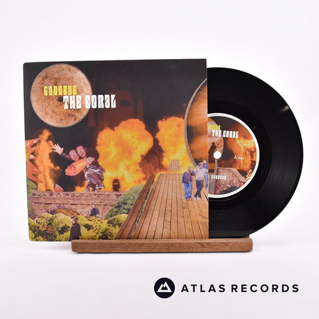 The Coral Goodbye 7" Vinyl Record - Front Cover & Record