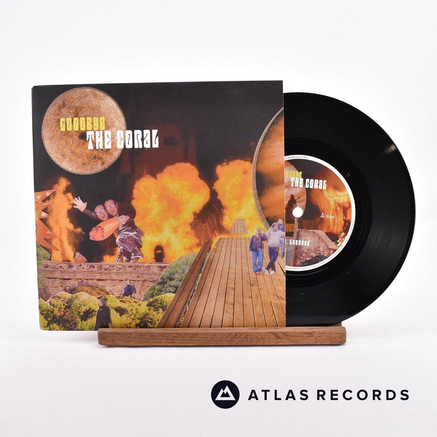 The Coral Goodbye 7" Vinyl Record - Front Cover & Record