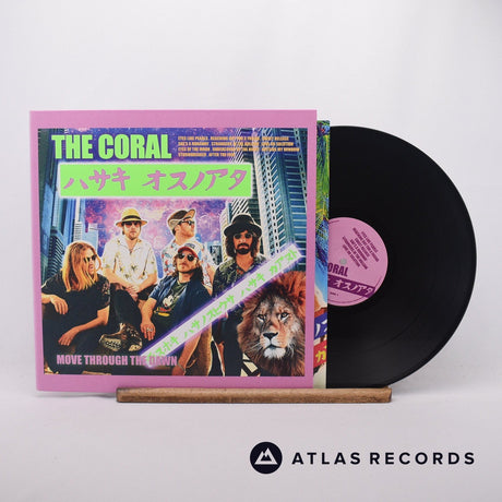 The Coral Move Through The Dawn LP Vinyl Record - Front Cover & Record