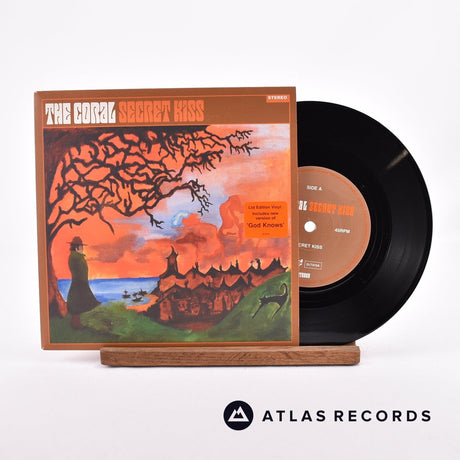 The Coral Secret Kiss 7" Vinyl Record - Front Cover & Record