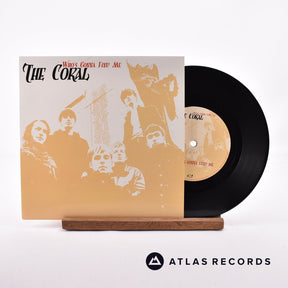 The Coral Who's Gonna Find Me 7" Vinyl Record - Front Cover & Record