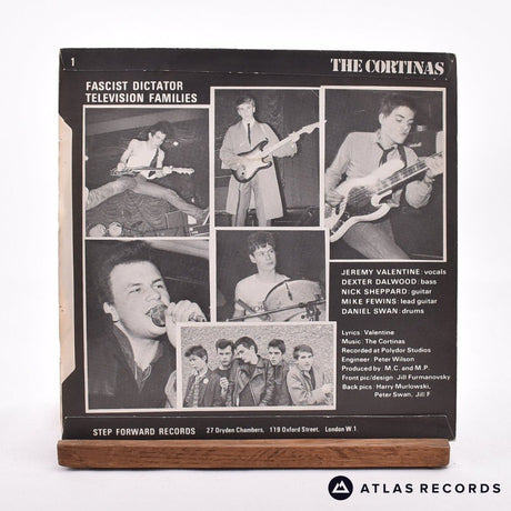 The Cortinas - Fascist Dictator - 7" Vinyl Record - EX/EX