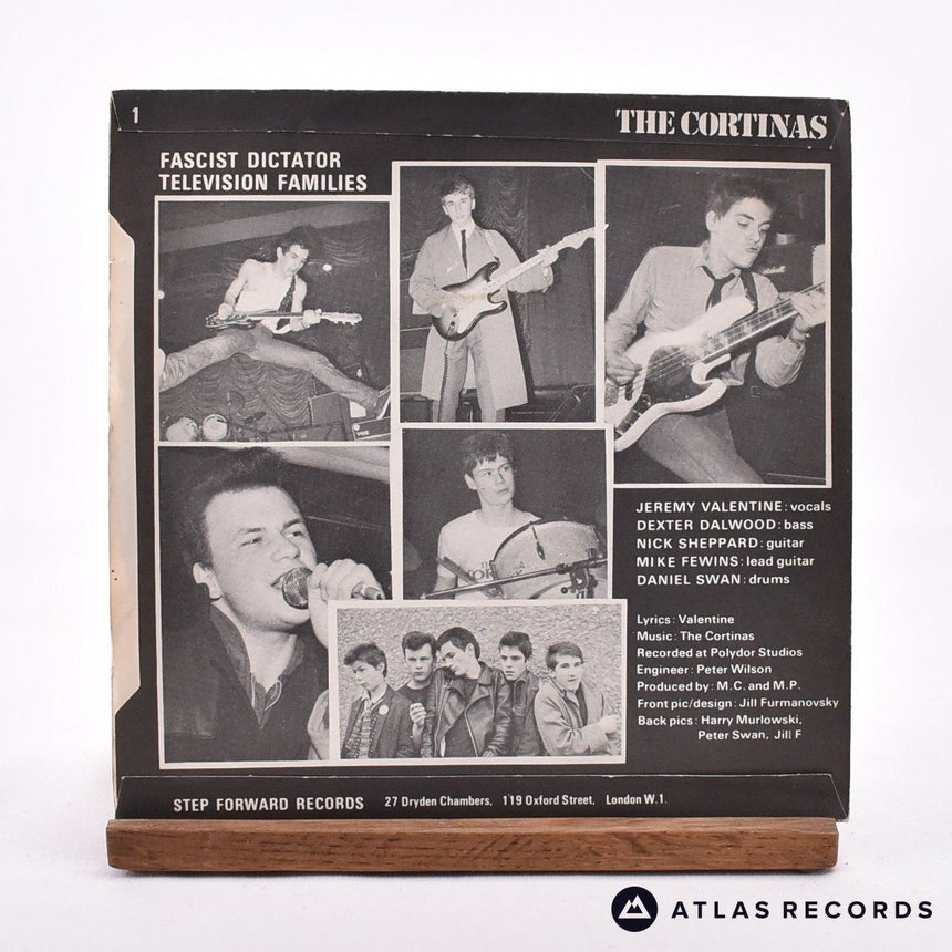 The Cortinas - Fascist Dictator - 7" Vinyl Record - EX/EX