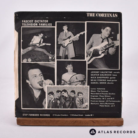 The Cortinas - Fascist Dictator - 7" Vinyl Record - VG+/VG+
