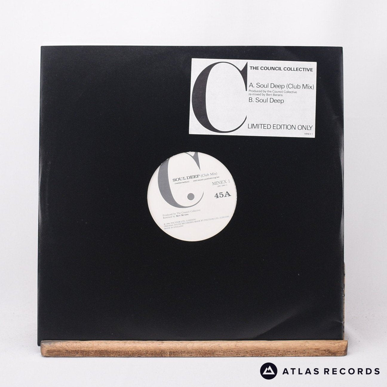 The Council Collective Soul Deep 12" Vinyl Record - Front Cover & Record