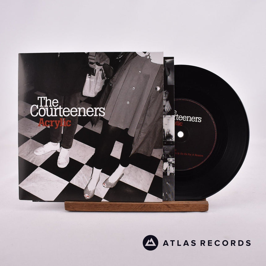 The Courteeners Acrylic 7" Vinyl Record - Front Cover & Record