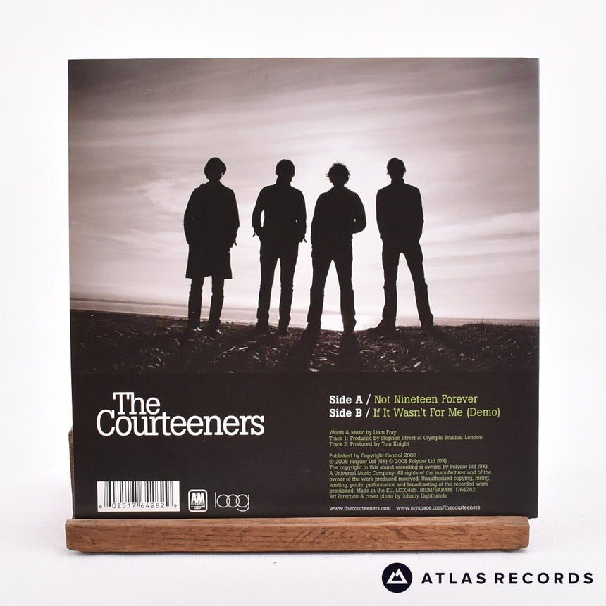 The Courteeners - Not Nineteen Forever - 7" Vinyl Record - NM/NM