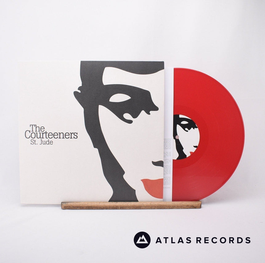 The Courteeners - St. Jude - Red Limited Edition LP Vinyl Record - NM/EX