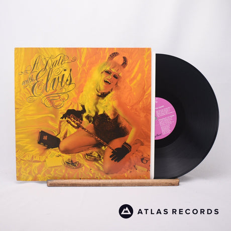The Cramps A Date With Elvis LP Vinyl Record - Front Cover & Record