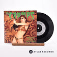 The Cramps Bikini Girls With Machine Guns 7" Vinyl Record - Front Cover & Record