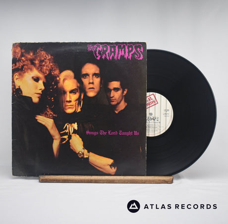 The Cramps Songs The Lord Taught Us LP Vinyl Record - Front Cover & Record