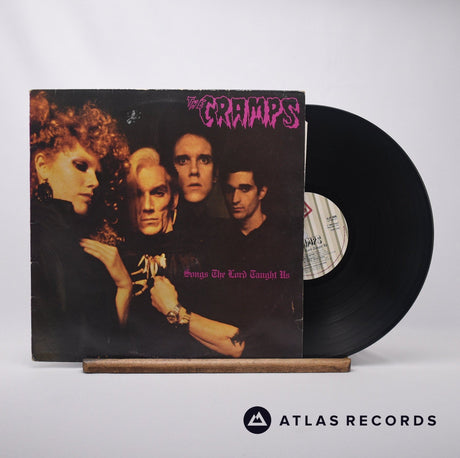 The Cramps Songs The Lord Taught Us LP Vinyl Record - Front Cover & Record