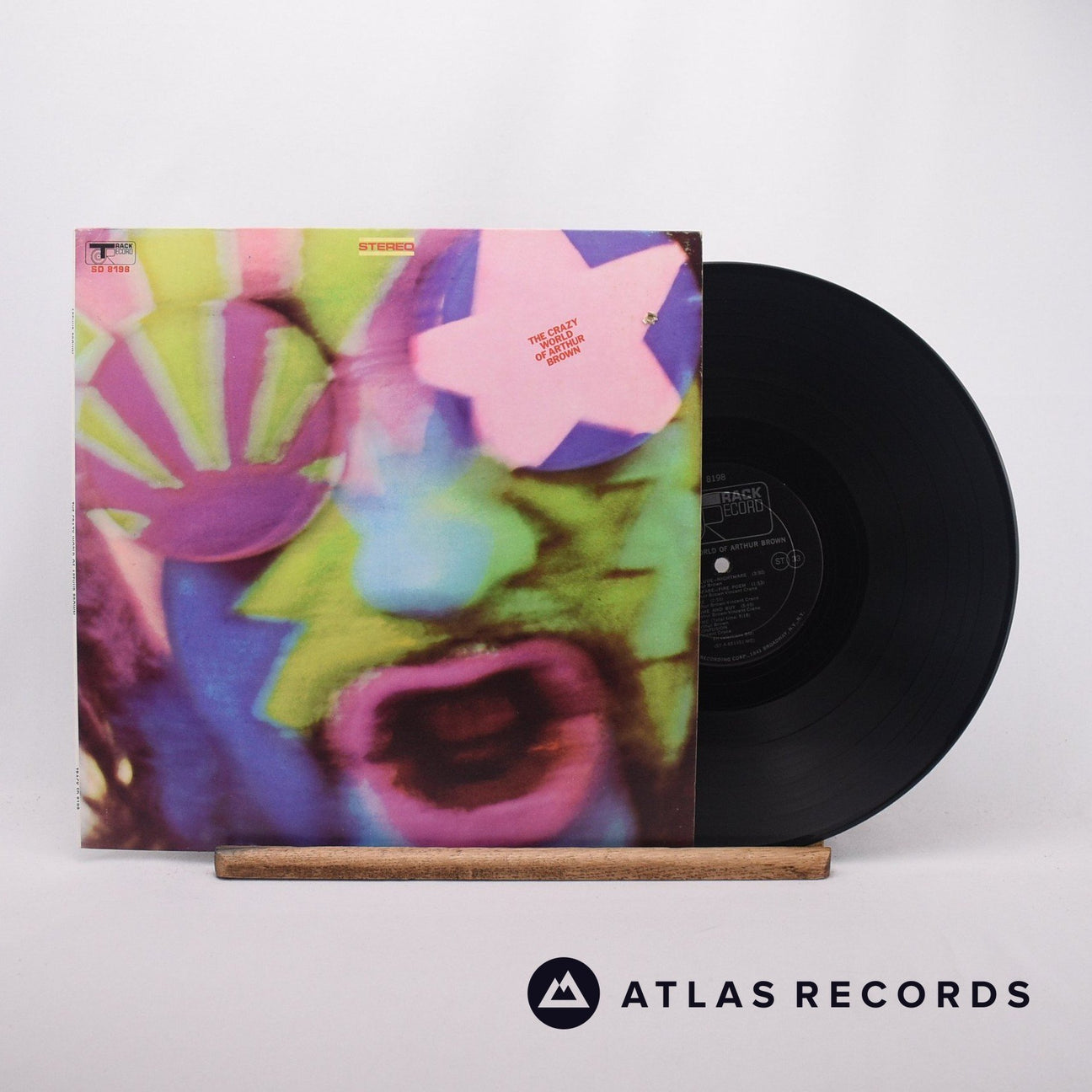 The Crazy World Of Arthur Brown The Crazy World Of Arthur Brown LP Vinyl Record - Front Cover & Record
