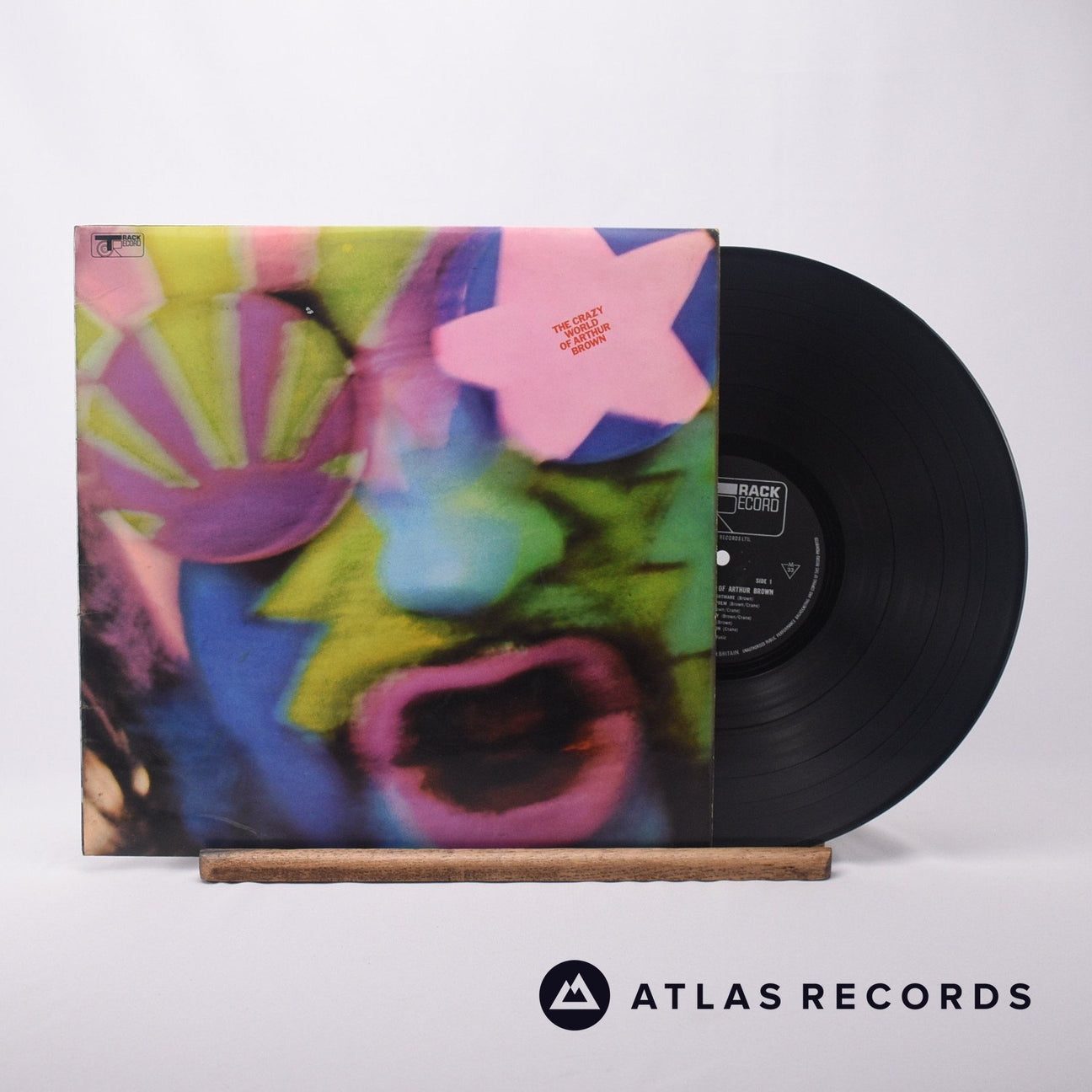 The Crazy World Of Arthur Brown The Crazy World Of Arthur Brown LP Vinyl Record - Front Cover & Record