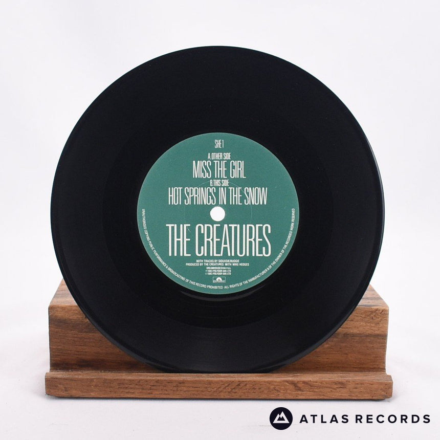 The Creatures - Miss The Girl - Damont Townhouse 7" Vinyl Record - EX/VG+