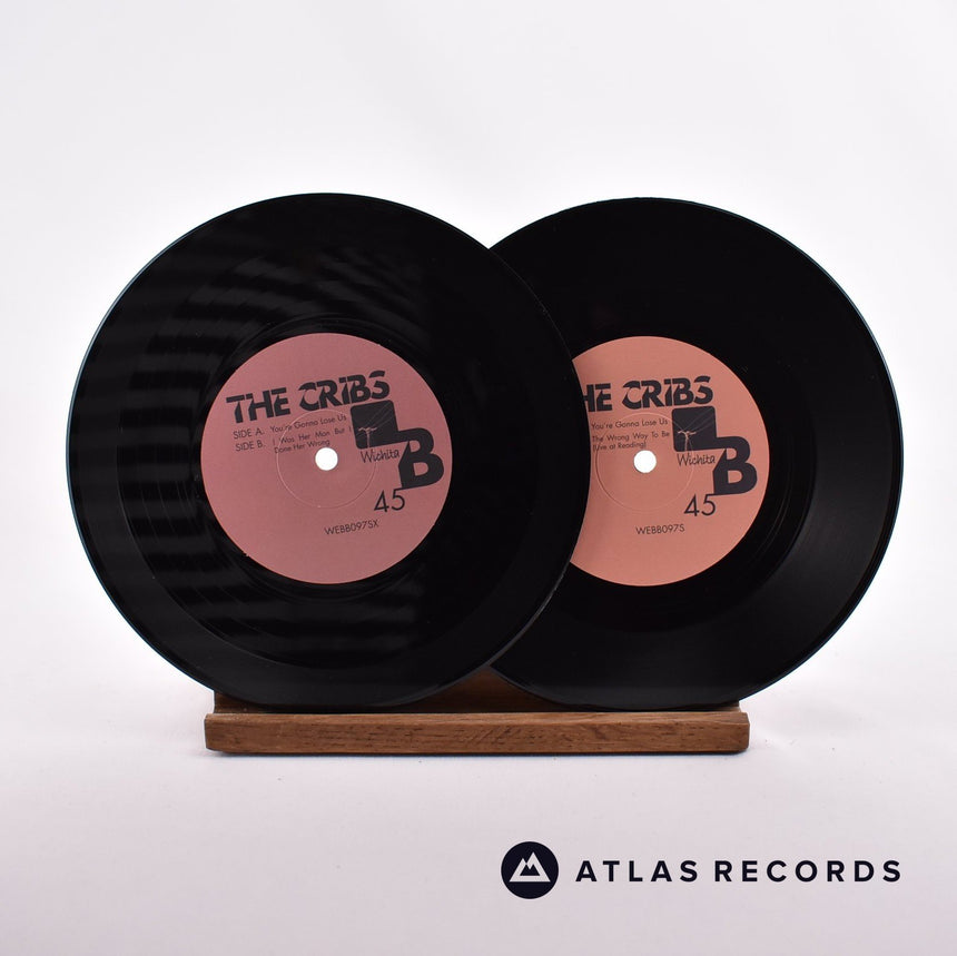 The Cribs - Collectors Singles Box Set - 2 x 7" Vinyl Record - NM/NM