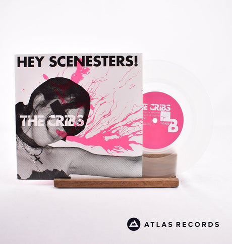 The Cribs Hey Scenesters! 7" Vinyl Record - Front Cover & Record