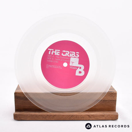 The Cribs - Hey Scenesters! - Clear 7" Vinyl Record - NM/NM