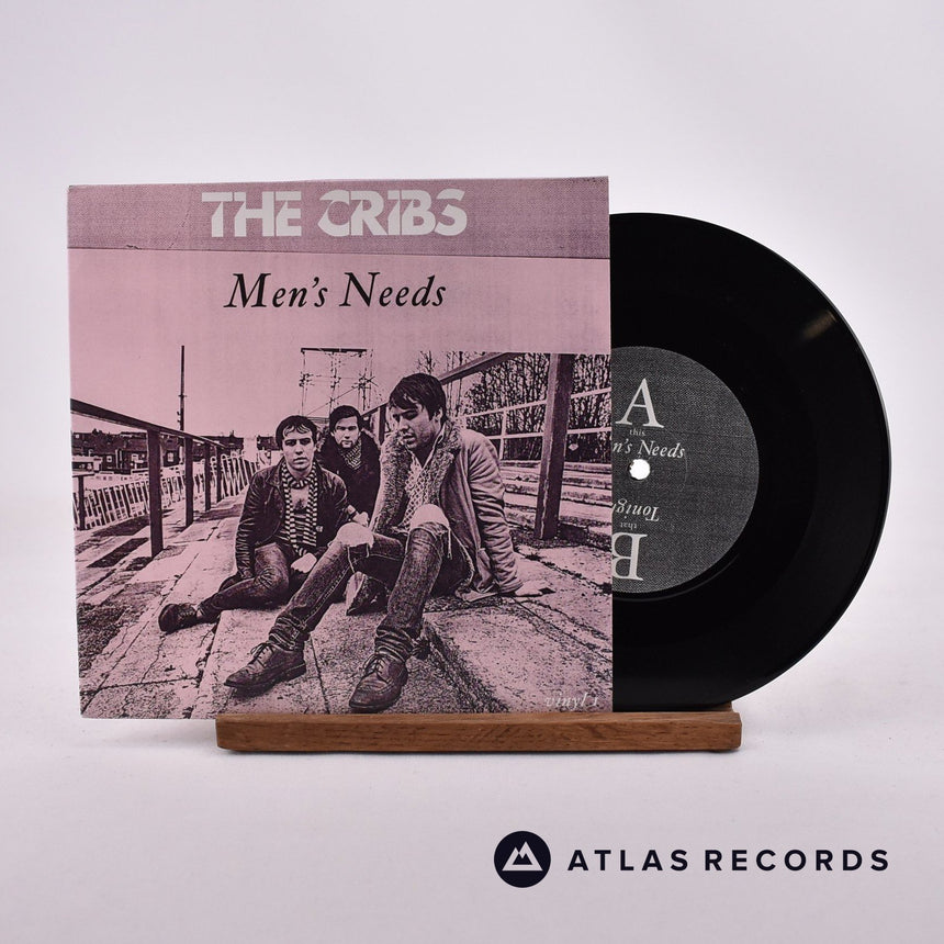 The Cribs Men's Needs 7" Vinyl Record - Front Cover & Record